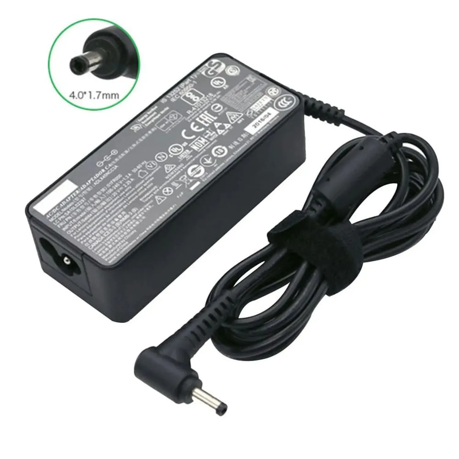 CARGADOR LE 20V 3.25A 65W 4.0*1.7 PUNTA FINA
