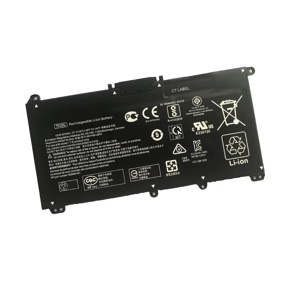 BATERIA PARA HP HSTNN-UB7J TF03XL 41.9Wh 11.55V 3 CELDAS 15 CC INT