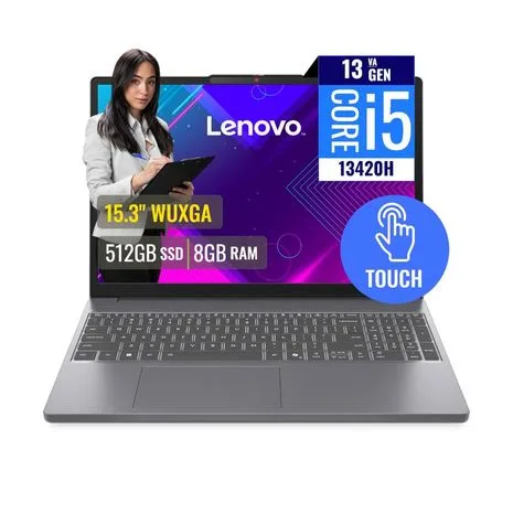 Notebook Lenovo IdeaPad Slim 3, 15.3" WUXGA IPS, Core i5-13420H 2.1/4.6GHz, 8GB DDR5-4800