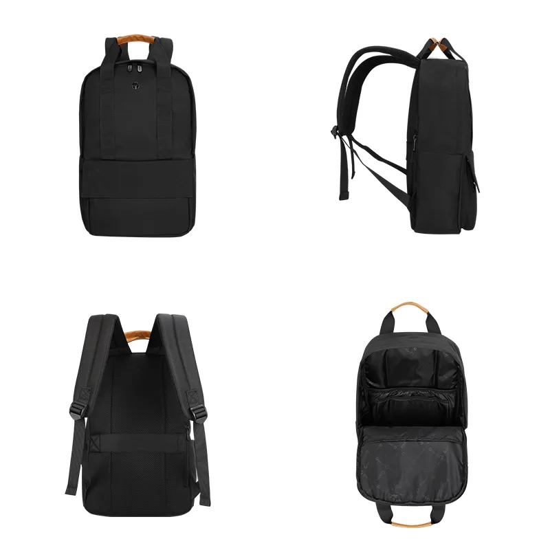 Backpack TEROS City II TE-9031BL, para Notebooks de hasta 15.6", Negro