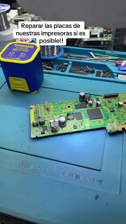 Reparación de placas de impresora